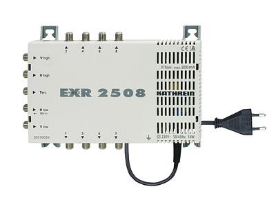 Kathrein EXR 2508 Satelliet multiswitch Ingangen (satelliet): 5 (4 satelliet / 1 terrestrisch) Aantal gebruikers: 8