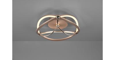 Trio Bronzen plafondlampCharivari Ø 41cm - 621210108