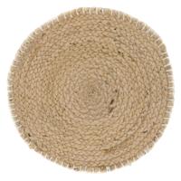 Unique Living placemat Moke 40 cm ivory - thumbnail