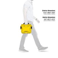 NANUK Transportkoffer Mod. 908 (b x h x d) 241 x 190 x 190 mm Geel 908-0004 - thumbnail