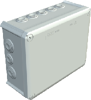 OBO Bettermann T250 Aftakkast (l x b x h) 240 x 190 x 95 mm Grijs-wit (RAL 7035) IP66 1 stuk(s) - thumbnail