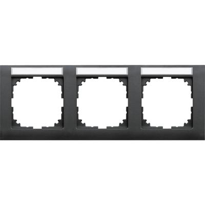 Merten MEG4031-3614 Afdekking Frame System M Antraciet 1 stuk(s)