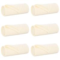VidaXL Kleden 6 pcs crème 240 x 220 cm fleece - thumbnail