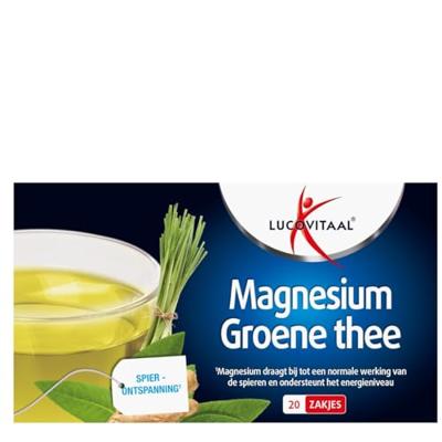 Lucovitaal Magnesium groene thee 20 Zakjes