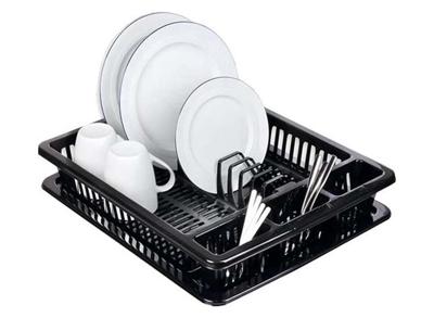 Michelino Afdruiprek 46 x 37 x 10 cm - Zwart