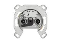 Kathrein ESD 83 Antennedoos BK, DAB+, Satelliet, TV, FM Schroefbevestiging, Inbouw (in muur) Enkele aansluitdoos - thumbnail