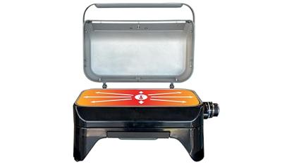 Campingaz attitude 2go electric elektrische barbecue (zwart/zilver, 2000 watt)
