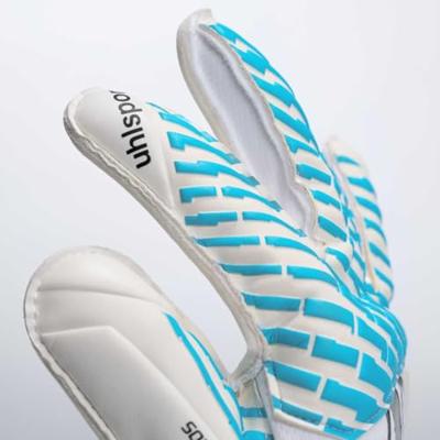Uhlsport FM Cybertec Soft Pro Keepershandschoenen Wit Felblauw Zwart