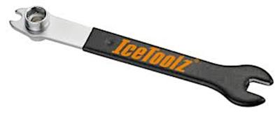 IceToolz pedaal en Dopsleutel 34A2 10 15 / 14 15 mm staal zwart IceToolz pedaal en Dopsleutel 34A2 10 15 / 14 15 mm staal zwart