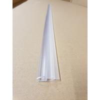 Douche Deurstrip 80 cm tbv 8 mm Nisdeur Transparant (Type H) - thumbnail