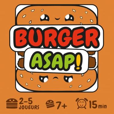 Burger ASAP - Asmodee - Snelheidsspel - 7-jarigen