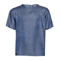 KIEstone Zomer top meisjes - shiny blauw - Mariska - thumbnail