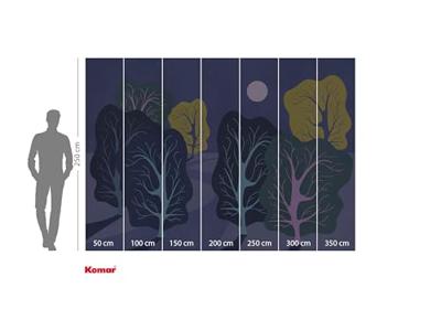 Komar Flair Fotobehang Purple Nights - FLX7-017