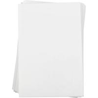 Creativ Company Vellen krimpfolie, vel 20x30 cm, dikte 0,3 mm, mat wit, 100 vel/ 1 doos - thumbnail