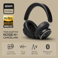 N9 Hybrid Draadloze over-ear koptelefoon met noise-cancelling, Zwart - thumbnail