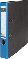 Pergamy ordner, voor ft A4, uit karton, rug van 5 cm, gewolkt blauw - thumbnail