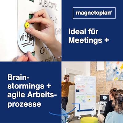 magnetoplan Presentatiekaart 6-kleurig Rond 100 mm 500 stuk(s)