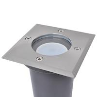 VidaXL Led-grondspots buiten 3 stuks vierkant - thumbnail