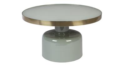 Zuiver Ronde Salontafel 'Glam' 60cm, kleur Groen