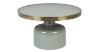 Zuiver Ronde Salontafel 'Glam' 60cm, kleur Groen - thumbnail
