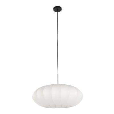 Steinhauer HanglampSparkled Light zwart met witte kap - 3809ZW