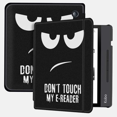 Lunso Kobo Libra H20 hoes (7 inch) - sleep cover - Don't Touch Lunso Kobo Libra H20 hoes (7 inch) - sleep cover - Don't Touch