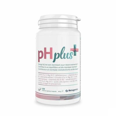 Ph Plus Pot Caps 120 20554 Metagenics