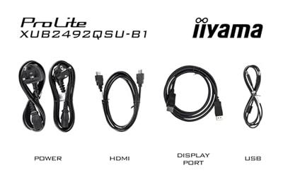 Iiyama ProLite XUB2492QSU-B1 monitor - thumbnail