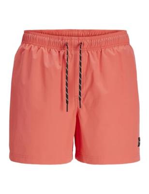 Jack & Jones Zwembroek JPSTMAUI Solid AKM Hot Coral-M Jack & Jones Zwembroek JPSTMAUI Solid AKM Hot Coral-M