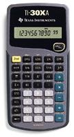 Texas Instruments TI-30XA-FC Rekenmachine Zwart - thumbnail