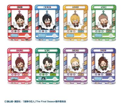 Attack on Titan Acrylic Figure Chara Catcher 9 cm Blind Box Display (8)