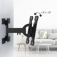 Hama TV-Muurbeugel voor Beeldscherm 48-122 cm Zwart - thumbnail