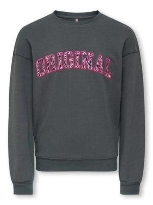 Kids ONLY winter sweater meisjes - grijs - KogFrederikka - regular fit