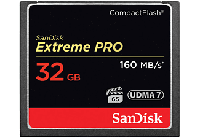 Sandisk CF Extreme Pro 32GB 160MB/sec. - thumbnail