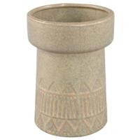 PTMD bloempot rail hoog l lichtbruin 19 cm | 8 stuks - thumbnail