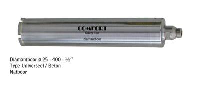 Diamantboor Comfortline Silver 25x400mm 1/2inch natboor