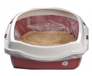 Ebi easy-cat kattenbakzak jumbo u-vorm Ebi easy-cat kattenbakzak jumbo u-vorm