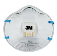 3M Cool Flow stofmasker, FFP2, met ventiel, pak van 5 stuks - thumbnail