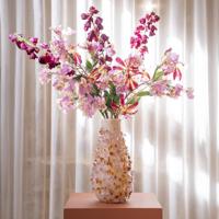 By-Boo Vaas 'Quartz' Glas, 40cm hoog - thumbnail