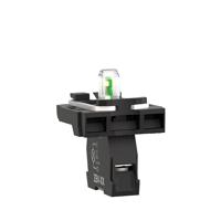 Schneider Electric ZB5AVB1 LED-element Met bevestigingsadapter, Met fitting Wit 24 V/DC, 24 V/AC 1 stuk(s) Piece - thumbnail