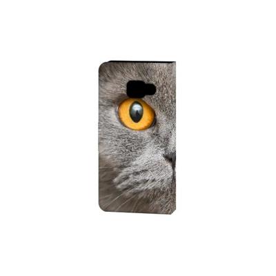 Telefoonhoesje | Met pasjeshouder | Samsung Galaxy A3 2017 Britse Korthaar Telefoonhoesje | Met pasjeshouder | Samsung Galaxy A3 2017 Britse Korthaar