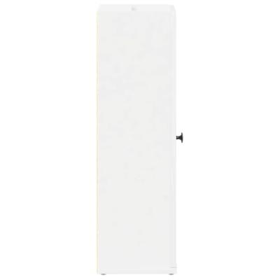 Badkamerkast met rolhouder 20,5x22x72 cm wit Badkamerkast met rolhouder 20,5x22x72 cm wit