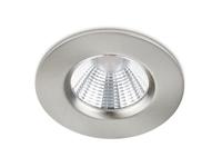 Trio Badkamer inbouwspotZagros met led rond grijs - 650710107 - thumbnail