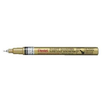 Viltstift pentel mfp10 rond 0.7mm goud | 12 stuks