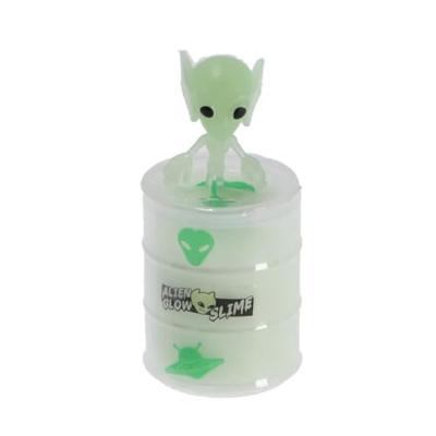 Glow N Fun Olievat met Glow In The Dark Slijm + Alien