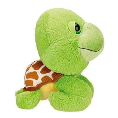 Knuffel Big Head Pluche Schildpad, 21cm
