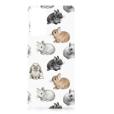 Dierenprint Telefoonhoesje voor Samsung Galaxy A13 4G Konijntjes Dierenprint Telefoonhoesje voor Samsung Galaxy A13 4G Konijntjes