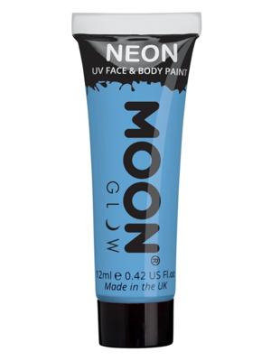 Moon Glow Neon Pastel Blauw Schmink Moon Glow Neon Pastel Blauw Schmink