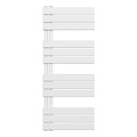 Handdoekradiator BWS Boss Links aansluiting 593W 120x50 cm Wit - thumbnail