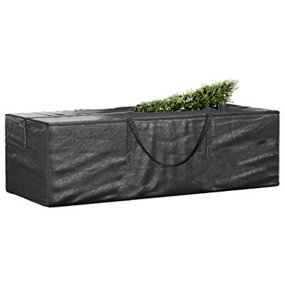 Opbergtas voor kerstbomen 135x40x55 cm polyetheen zwart